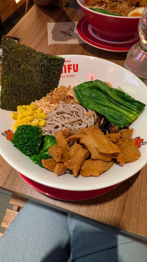 Mazesoba vegan at Ramen Shifu Roma Trastevere in Lazio