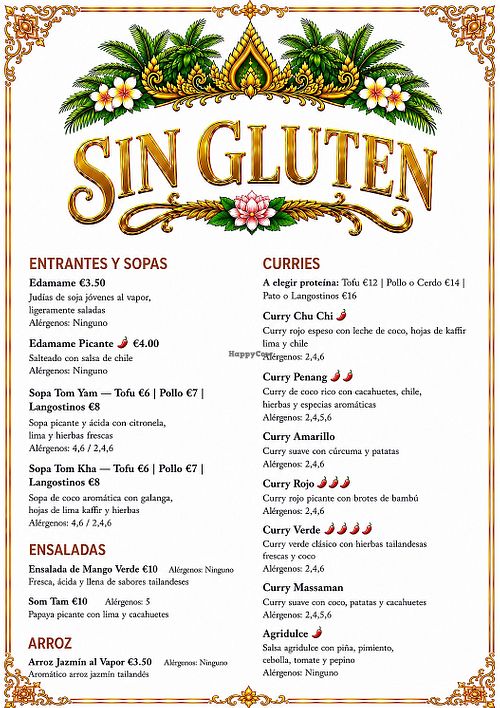  at Thai Garden Restaurant in Fuengirola