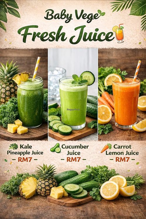 Juice at Baby Vege - Heritage Plaza in Kota Kinabalu