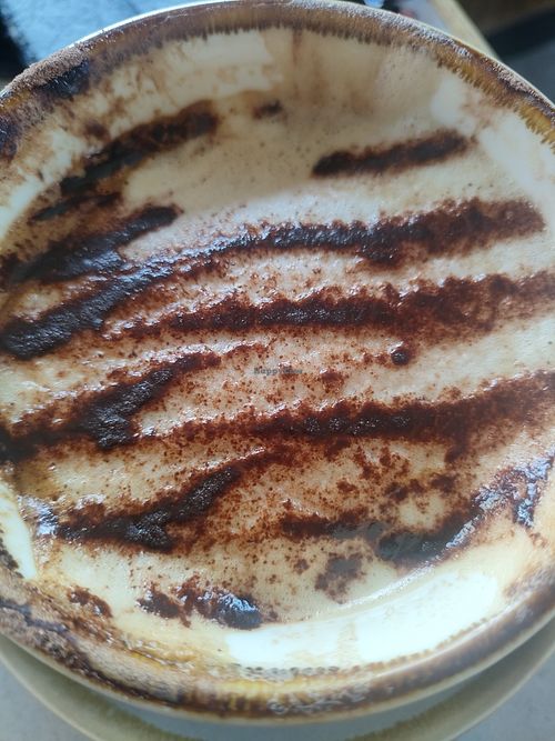 Cappuccino with soya milk at Church Street Coffee & Kitchen in Hull