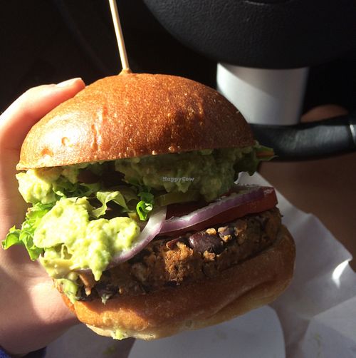 delicious! at Earth Burgers - Food Cart in Portland