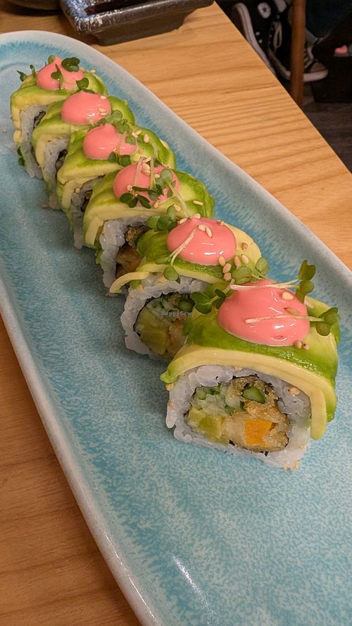 Vegan Maki Roll at Umi in Edinburgh