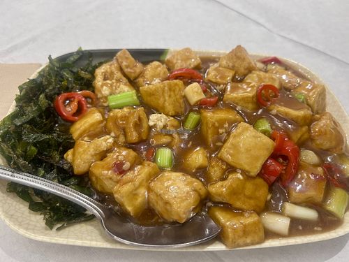 Deep fried bean curd  at Happy Seasons Restaurant in Manchester