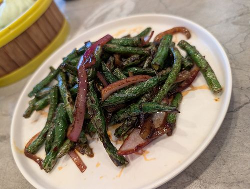 Green Beans at BAO in Redwood City
