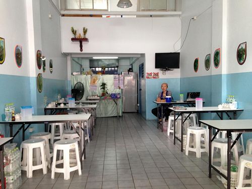 locals come here all the time.  at Srifaa's in Chiang Mai