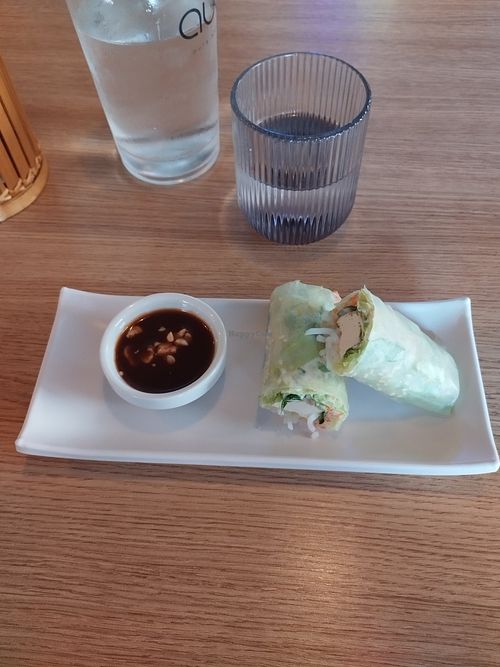 Vietnamese rolls with tofu at VI VIET COMIDA VIETNAMITA VALENCIA in Valencia