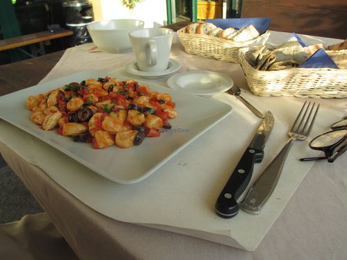 Gnocchi at Alchimia Ristorante Pizzeria Bio in Ravenna