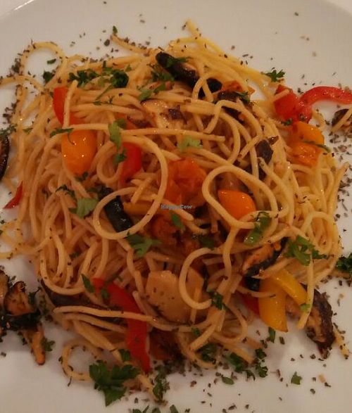 Aglio Olio at HotCakes in Central Singapore