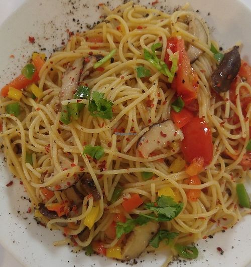 Italian pasta at HotCakes in Central Singapore