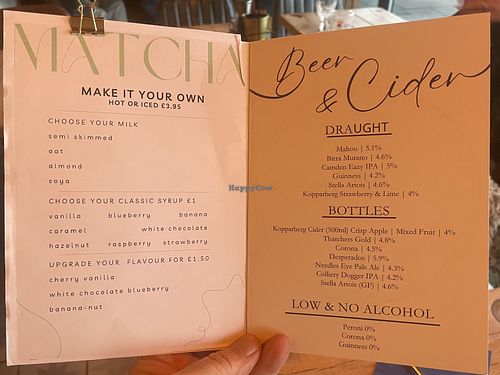 Drinks Menu - Page 3  at Cafe Needles Eye in Newbiggin-by-the-sea