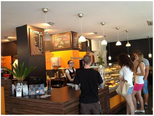Phoenix Coffee Bruchsal, renovated self-service counter and checkpoint at Phoenix Coffee in Bruchsal