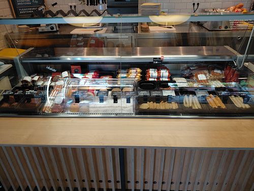 Part of the assortiment at Vegane Fleischerei Mainz in Mainz