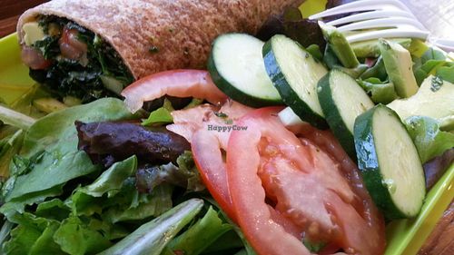 pesto wrap minus one half at Goji in Santa Monica