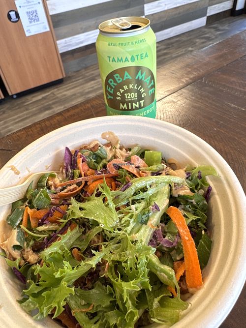 Quinoa crunch! Oh so good!!  at Field and Kitchen in Hendersonville