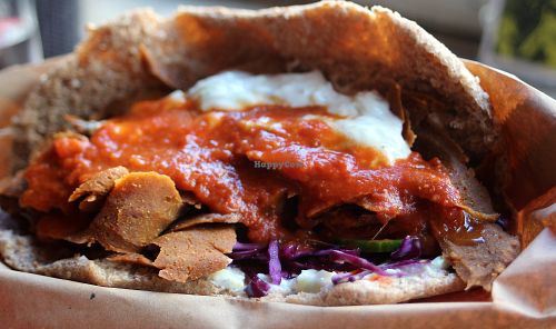 Seitan Kebab  at Beelzebab in Brighton