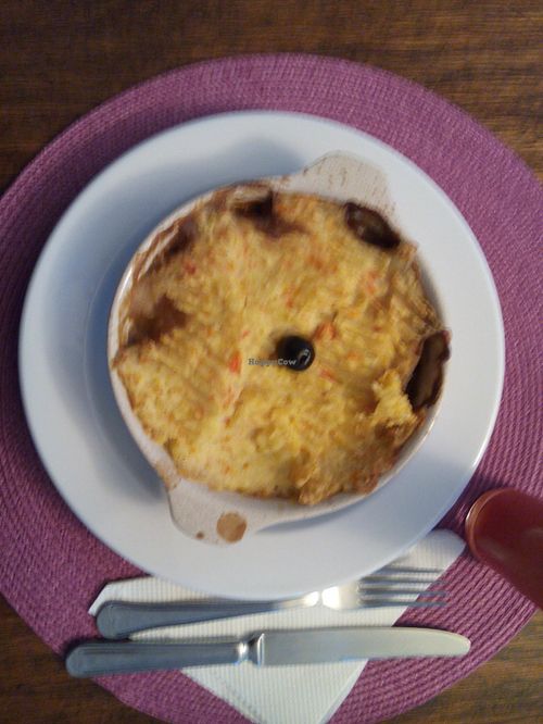 Empadão de legumes / Veggie Shepard's Pie (vegan) at Meraki - Leiria in Leiria