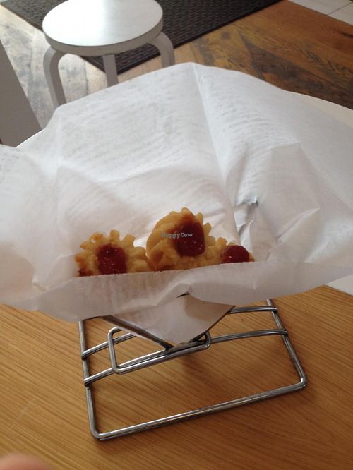 Mini churros with peanut butter & jelly filling at Le Churro in New York City