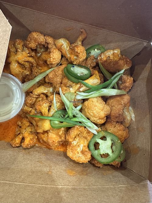 Cauliflower! (No vegan dips though)  at Stanley Beer Hall in Aurora