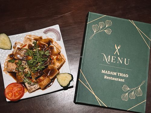   at Madam Thao Vegan Restaurant in Da Nang
