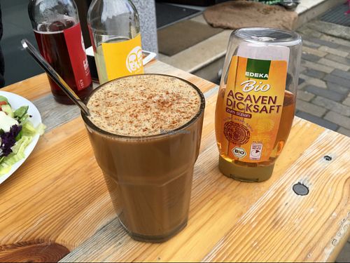 chai matcha at BommelZ in Greifswald