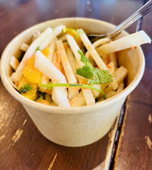 Jicama salad   at EAT Marketplace in Temecula