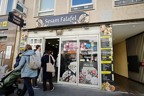  at Sesam Falafel in Munich
