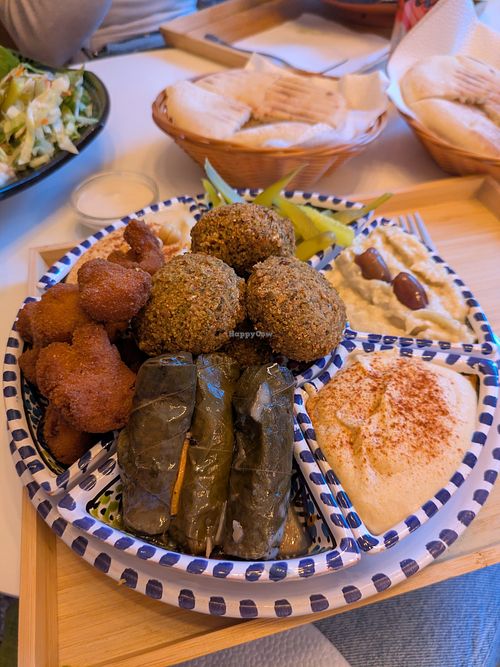 Eastern Mezza Combo at The Eastern Bistro in Prague