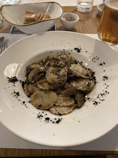 Truffle pasta  at Restaurante Oslo in Valencia