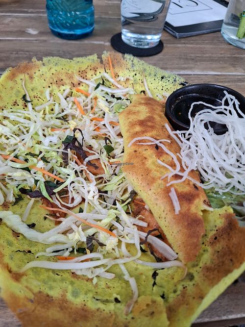 Vietnamese omelette at CU Asian Fusion & Sushi Restaurant in Berlin
