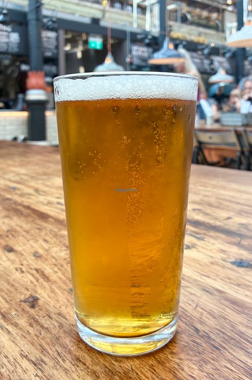 Helles bier at Mackie Mayor in Manchester