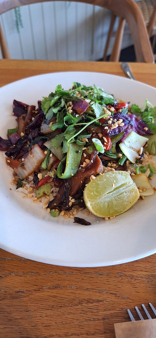 And Shitake Stir Fry 👌 at Bundaberg Social Club in Bundaberg