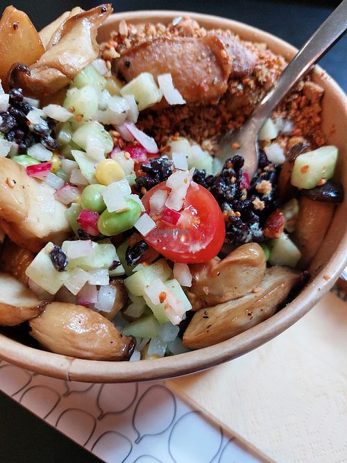 Vegan bowl at BoBo Bowls in Destelbergen