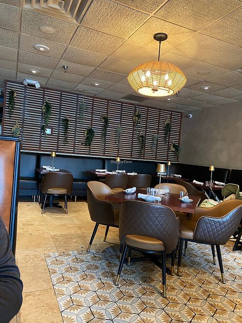 Interior dining area at Bandoleros Mexican Grill in Concord