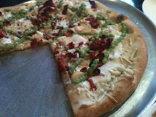 Night Tripper Vegan Pizza from Two Boots NYC -
photo by ecoRDN ecoRDN.com at Two Boots Pizza in New York City