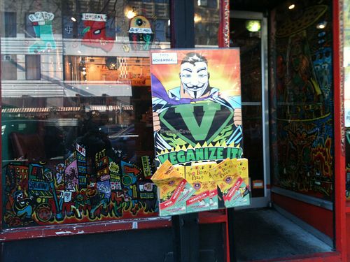 Two Boots, NYC - photo by ecoRDN, ecoRDN.com at Two Boots Pizza in New York City