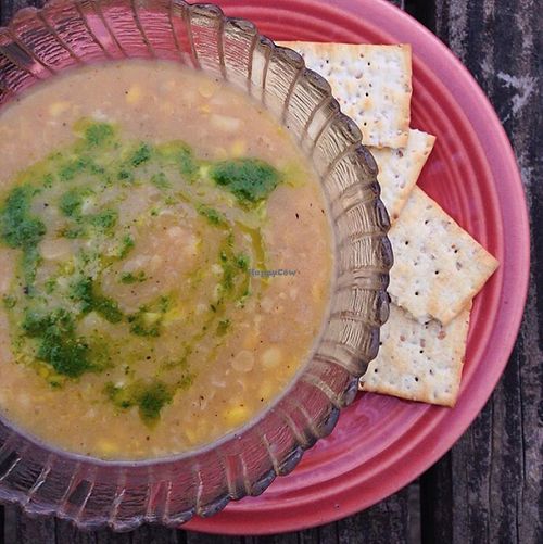 Homemade soups served daily at Pie in the Sky in Otego