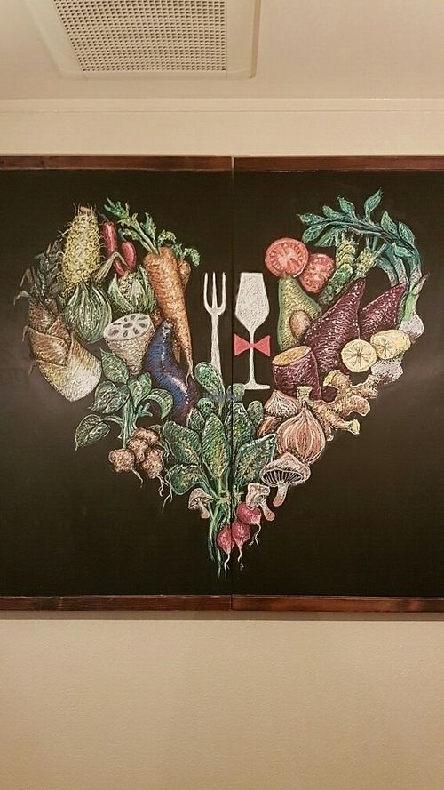 beautiful artwork! at Harukucchii in Fujisawa