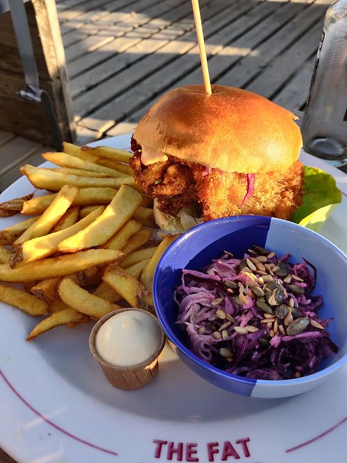 Mushroom burger at The Fat Mermaid - The Hague in The Hague