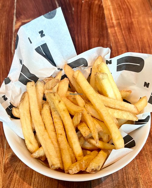 Truffle salt fries  at Izu Burger in Dubai
