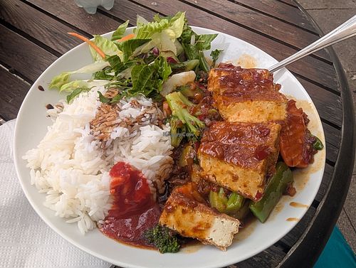 Tofu Hoisin at Asia Wok - Magdeburg in Magdeburg