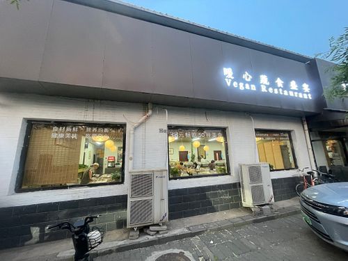 Excellent vegan restaurant down the hill from the Fenghuangling scenic area. Varied buffet,vegetable and fruit-based for 32 yuan. Includes drinks and even popcorn. at Suhu (The Phoenix Mountain Shop) 素虎  in Beijing