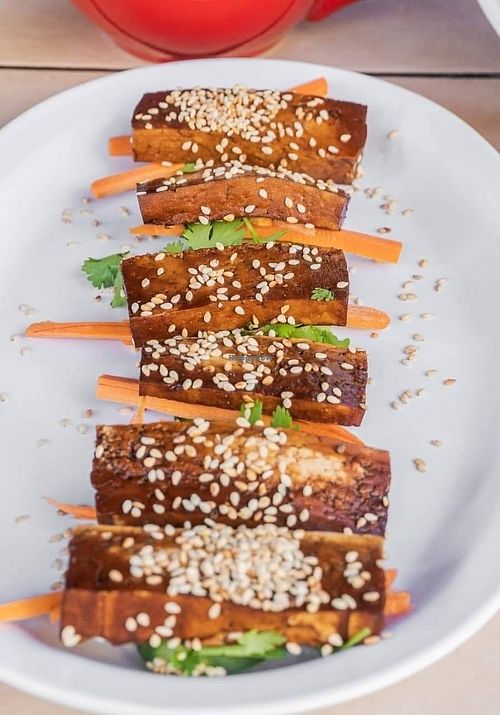 tofu at Pequeno Saigon in Tijuana