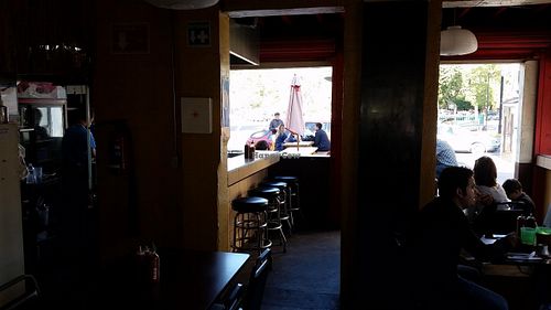 inside restaurant at Pequeno Saigon in Tijuana