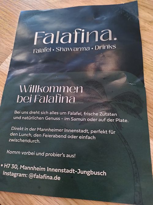  at Falafina in Mannheim