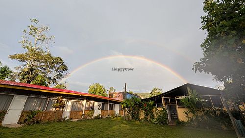 Rainbow over The Hive in Peru at Unruly Travel Group Trips - Berlin in Berlin