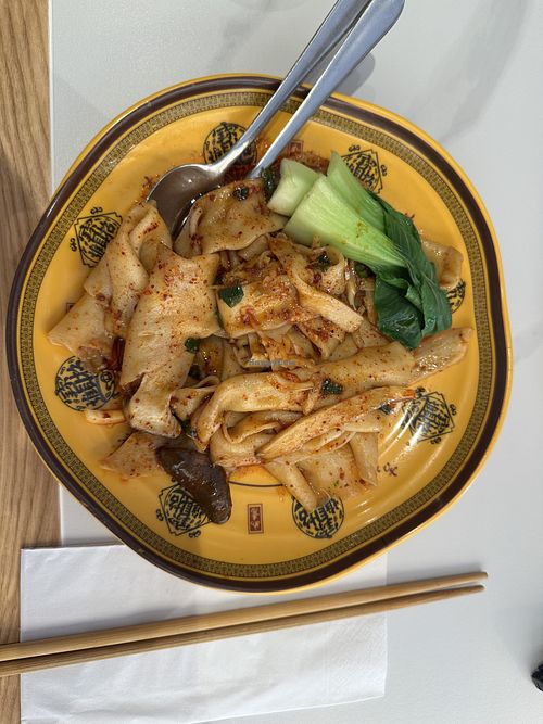   at Xi'an BiangBiang Noodle in London
