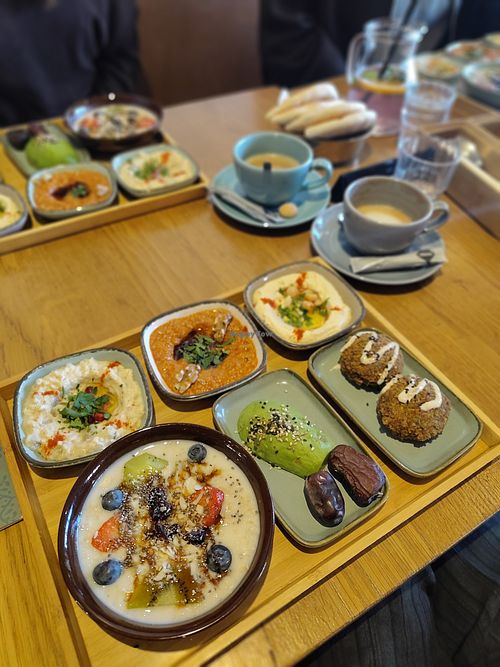 Veganes Frühstück - war richtig gut :) at SAADI Mezzerie in Vienna