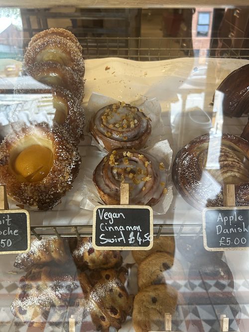 Cinnamon swirl   at Levain & Cherry in Birmingham
