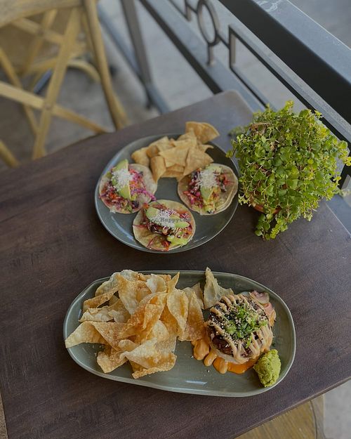 New vegan menu item  at Hotel Sutter in Sutter Creek