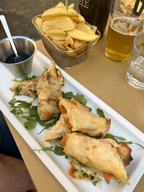 Lumpia and Fritte  at Umami Gastrobar in Parma